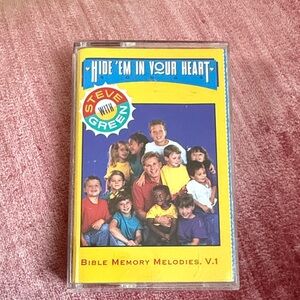 Rare Steve Green Bible Memory Melodies Cassette vintage